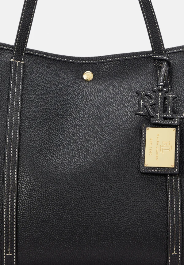 Ralph Lauren - PEBBLED LEATHER LARGE EMERIE TOTE BAG Táska - Image 2